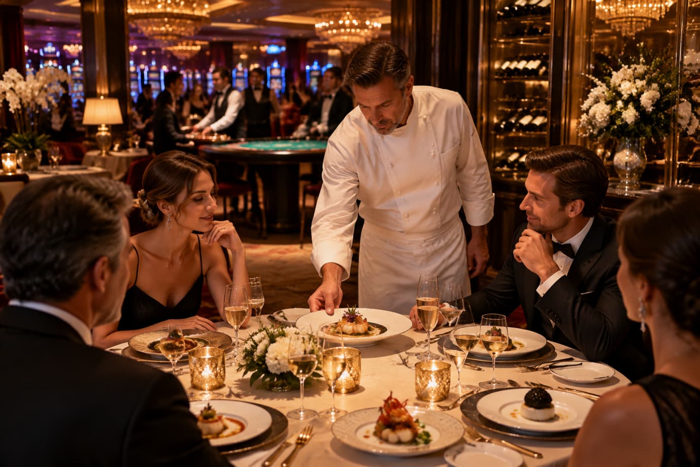 Comment les grands chefs conçoivent des menus dégustation exclusifs pour les salons VIP